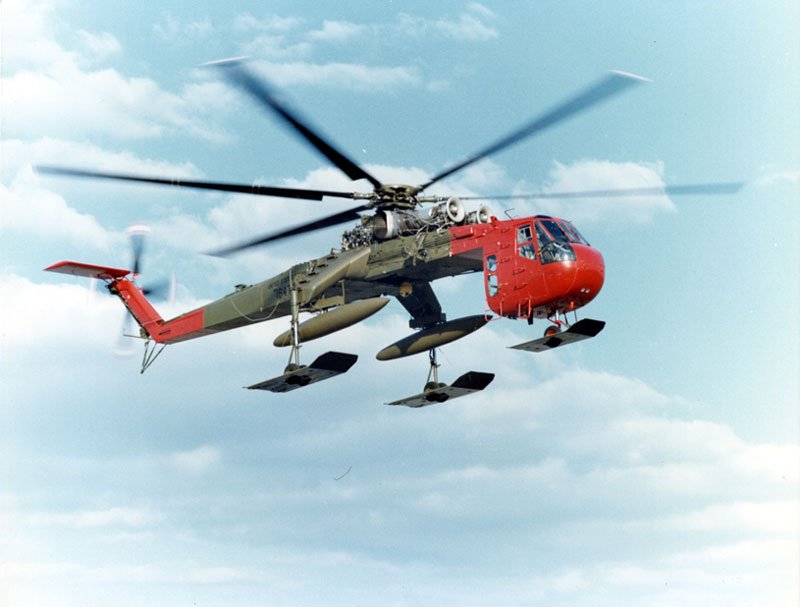 Sikorsky Ch54 Skycrane 8 A4 Photo Print