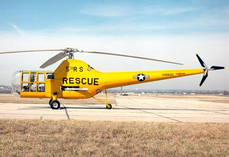 Sikorsky H5 Light Utility Helicopter United States 2 A4 Photo Print