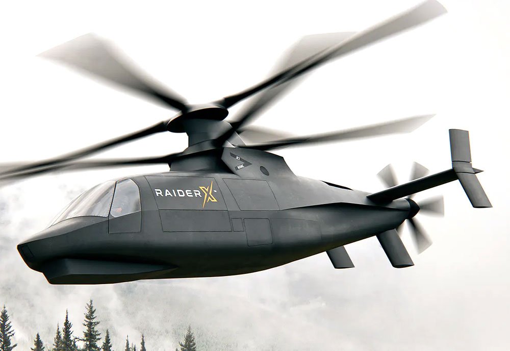 Sikorsky Raider X Fara Helicopter Proposal Usa A4 Photo Print