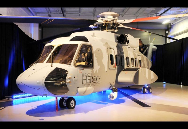 Sikorsky S92 Helicopter United States A4 Photo Print