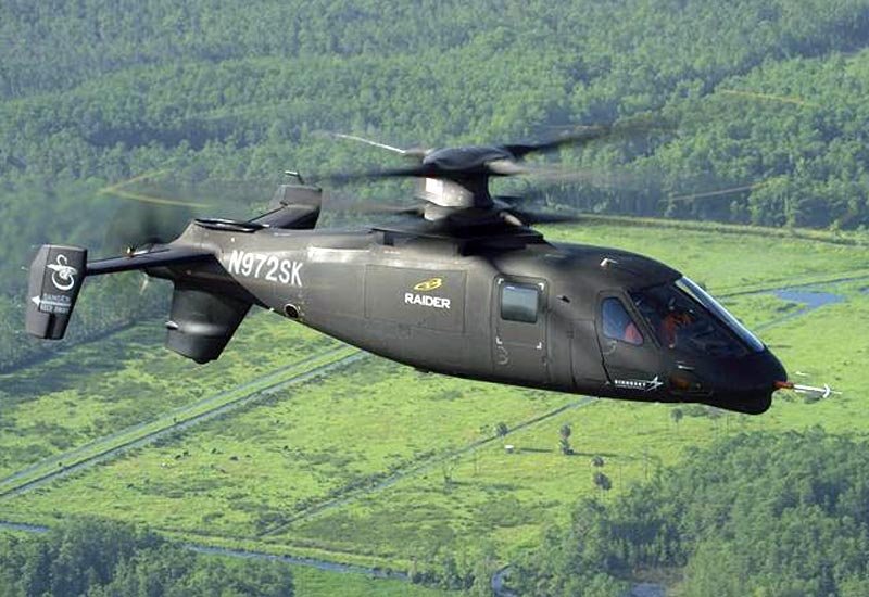 Sikorsky S97 Raider 4 A4 Photo Print