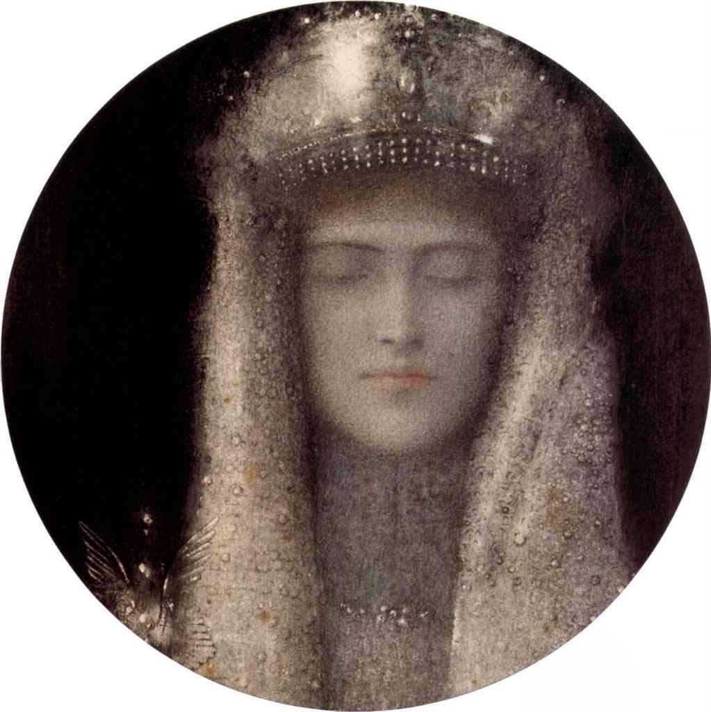 Silence Odilon Redon Symbolism A4 Photo Print
