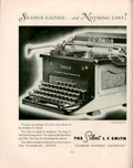 Silent Lc Smith 1930s Vintage Retro Advert Poster