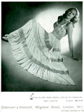 Silk Chiffon Nightdress 1940s Vintage Retro Advert Poster