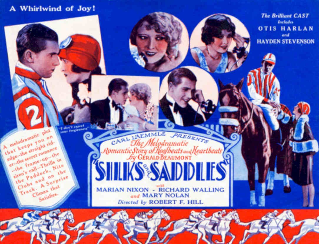 Silks Saddles Racetrack Vintage Retro Advert Poster A4 Photo Print