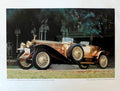 Silver Ghost Rolls Vintage Retro Advert Poster A4 Photo Print