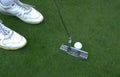 Silver Putter Ball A4 Photo Print