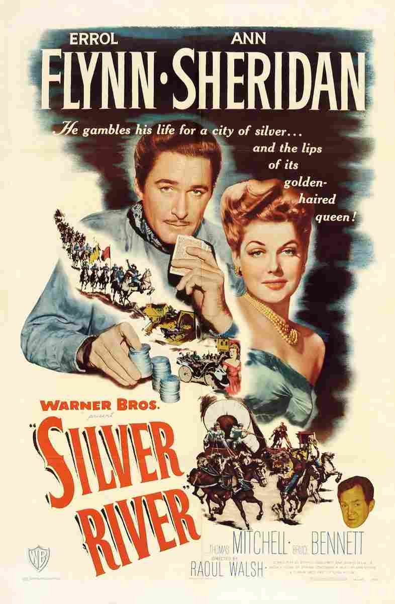 Silver River 01  film star poster A4 Photo Print