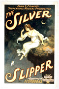 Silver Slipper Lost Vintage Retro Advert Poster A4 Photo Print