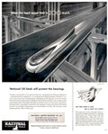 Silver Speed Seal 1950s Vintage Retro Advert Poster