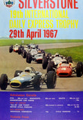Silverstone Express Race Vintage Retro Advert Poster A4 Photo Print