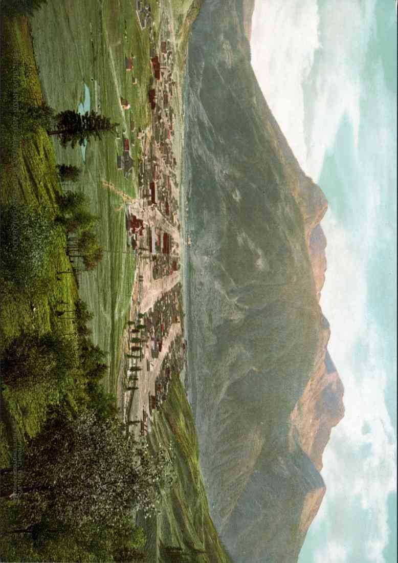 Silverton And Sultan Mountain Colorado 18007u A4 Photo Print