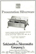 Silverware Inkstand Goldsmiths Vintage Retro Advert Poster A4 Photo Print