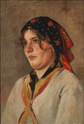 Silvestro Lega lega contadina del gabbro.png!PinterestSmall Art A4 Photo Print