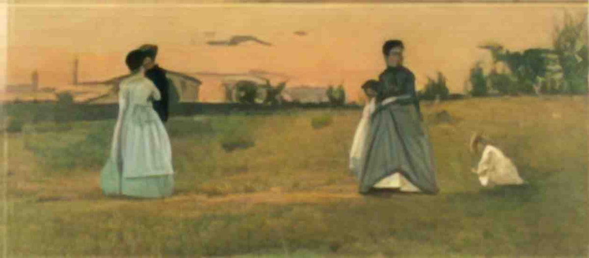 Silvestro Lega lega i fidanzati 1 Art A4 Photo Print