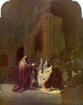 Simeon In The Temple Rembrandt A4 Photo Print