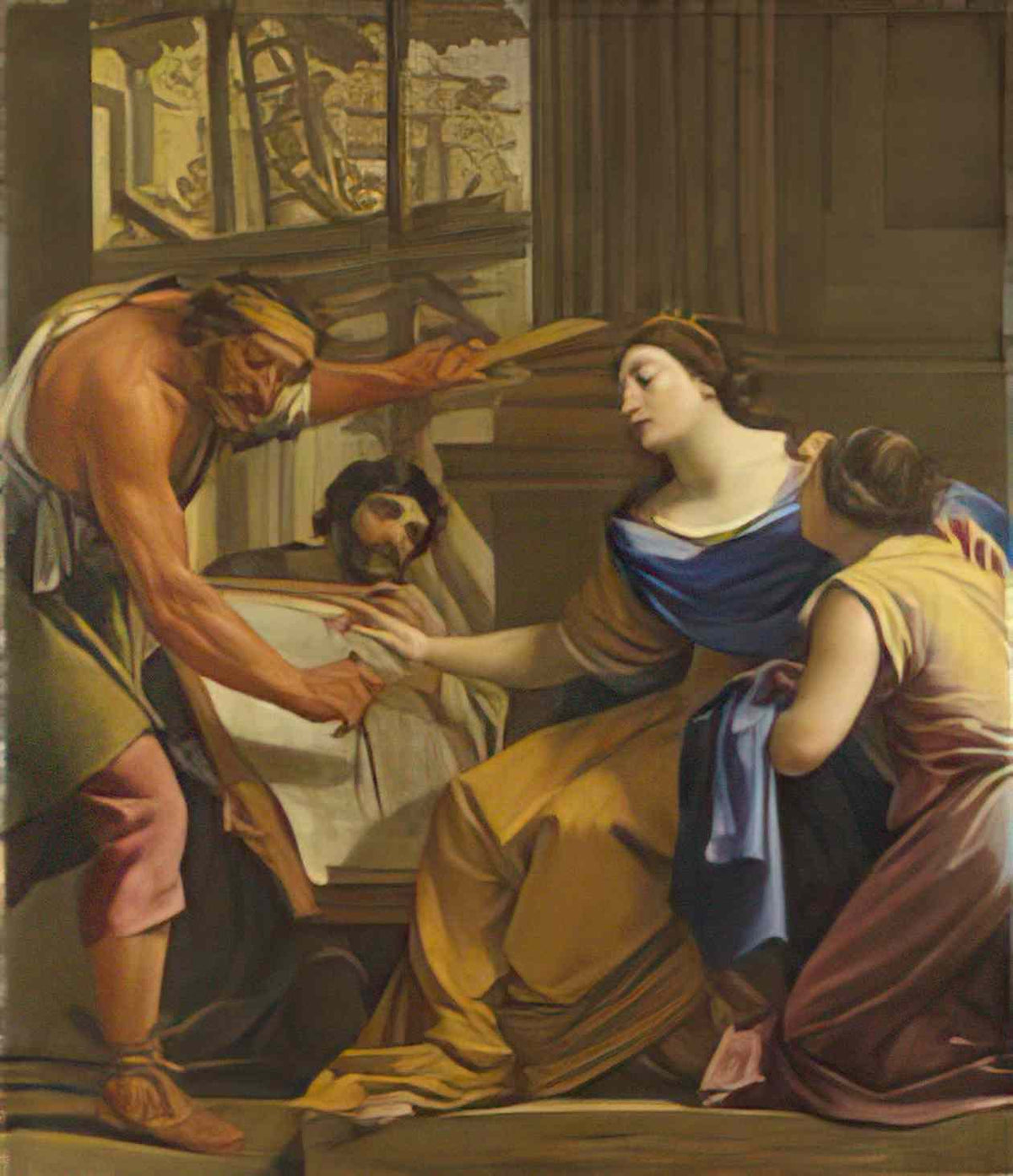 Simon Vouet artemisia building the mausolaeum simon vouet nationalmus Art A4 Photo Print