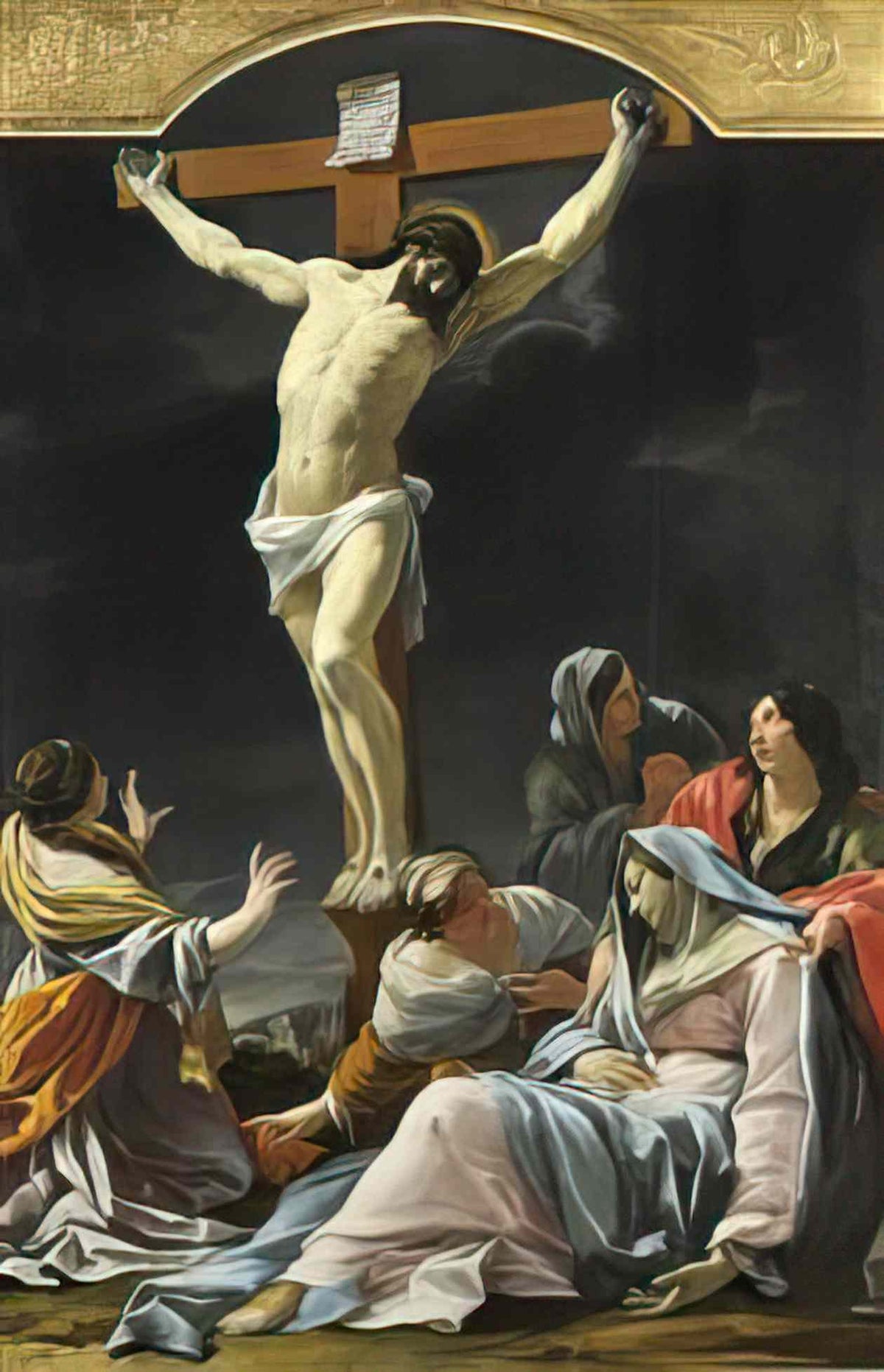Simon Vouet la crucifixion simon vouet a 139 Art A4 Photo Print