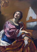 Simon Vouet simon vouet saint cecilia google art project Art A4 Photo Print