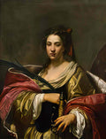 Simon Vouet simon vouet st catherine google art project Art A4 Photo Print