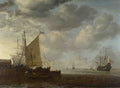 Simon de Vlieger A View of an Estuary A4 Photo Print