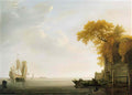 Simon de Vlieger a calm sea 1642 Art A4 Photo Print