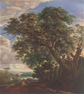 Simon de Vlieger landscape with river and trees 1645 Art A4 Photo Print