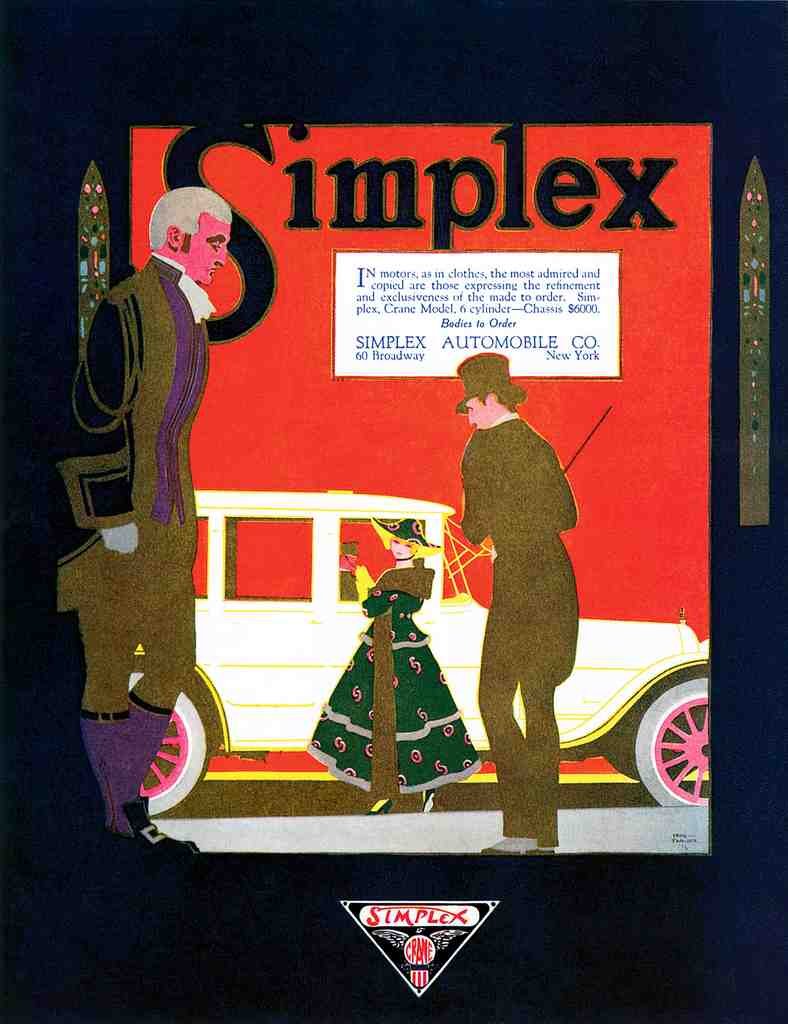 Simplex Vintage A4 Photo Print