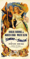 Sinbad the Sailor 01  film star poster A4 Photo Print