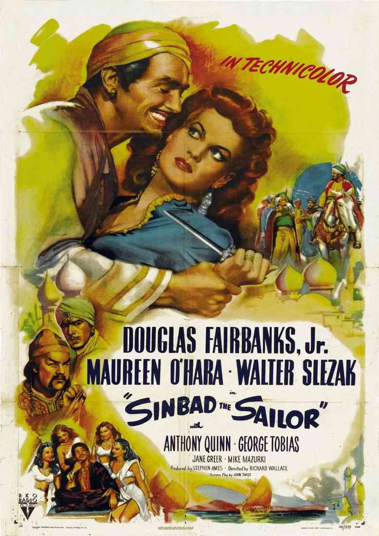 Sinbad the Sailor 03 Film A4 Photo Print