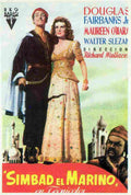 Sinbad the Sailor 04  film star poster A4 Photo Print