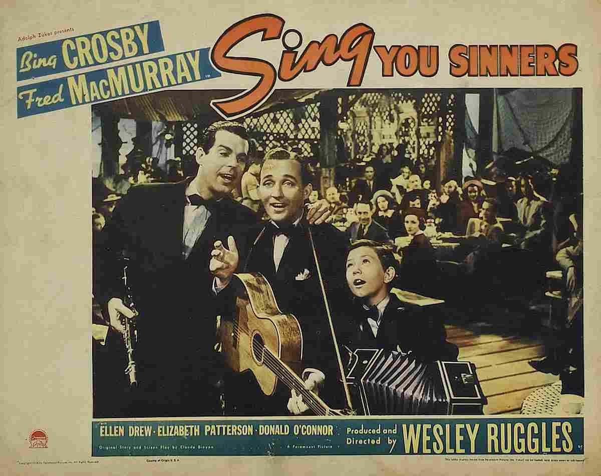 Sing You Sinners 03  film star poster A4 Photo Print