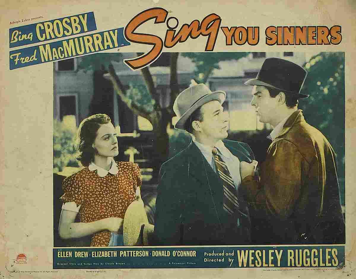 Sing You Sinners 04  film star poster A4 Photo Print