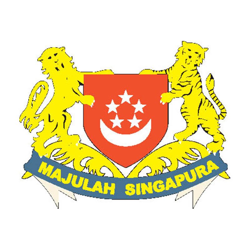 Singapour Coat Of Arms N3640 A4 Photo Print