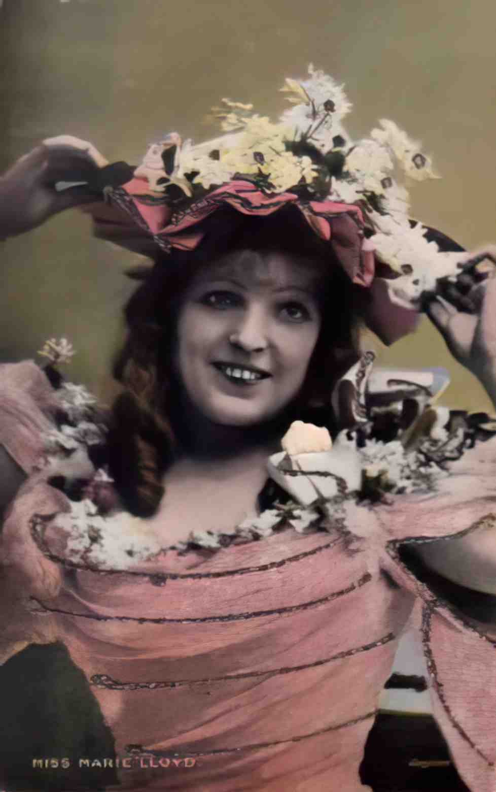 Singer Marie Lloyd Vintage A4 Photo Print