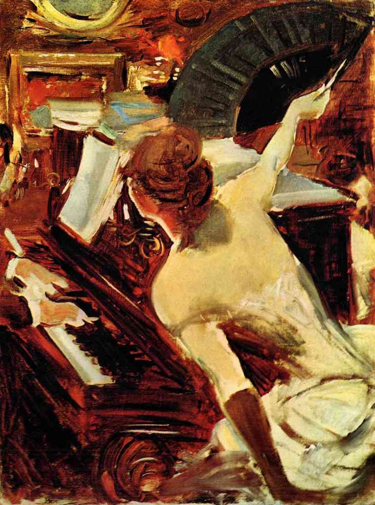 Singer Mondana Giovanni Boldini Impressionism European A4 Photo Print