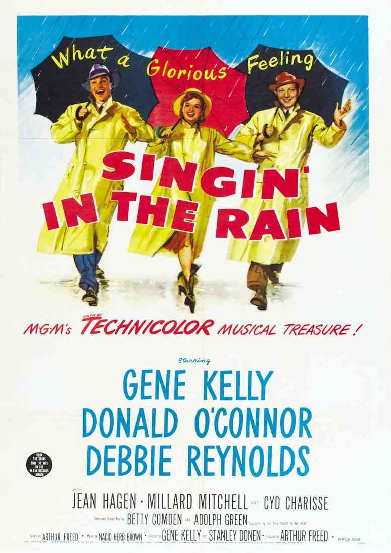 Singin in the Rain 01 Film A4 Photo Print