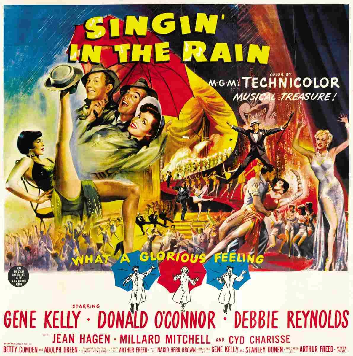 Singin in the Rain 06  film star poster A4 Photo Print