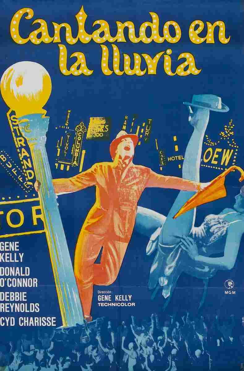 Singin in the Rain 10  film star poster A4 Photo Print