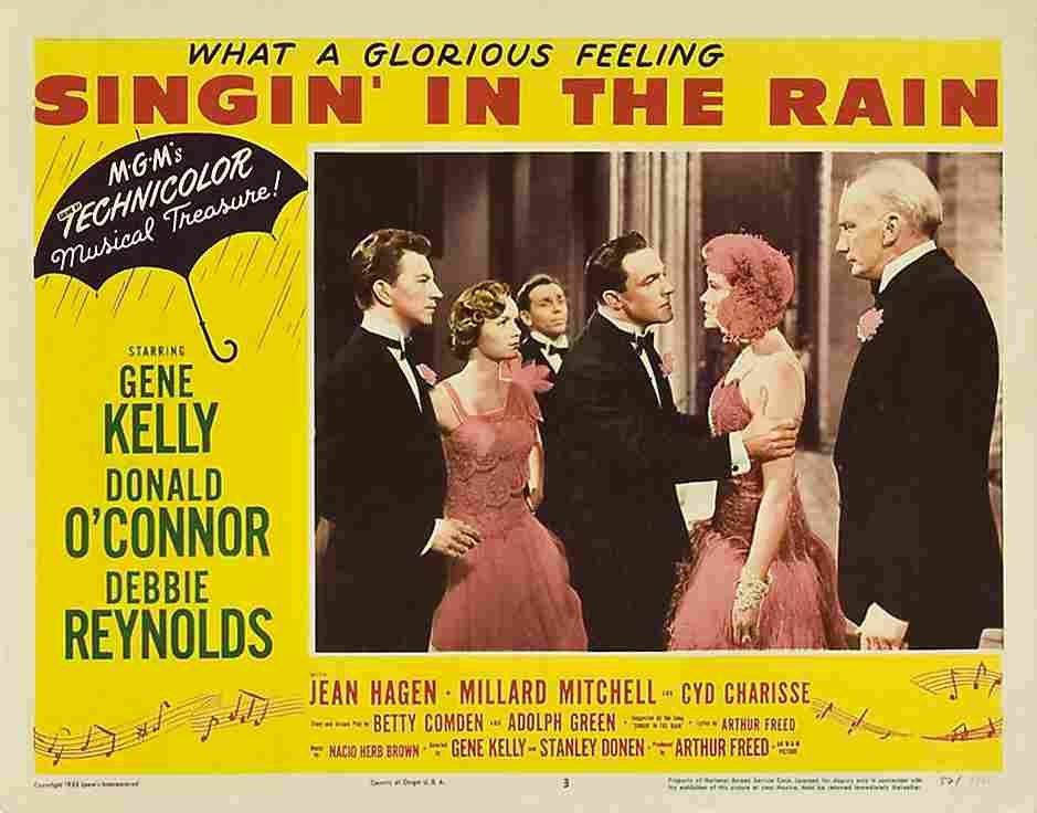 Singin in the Rain 13  film star poster A4 Photo Print