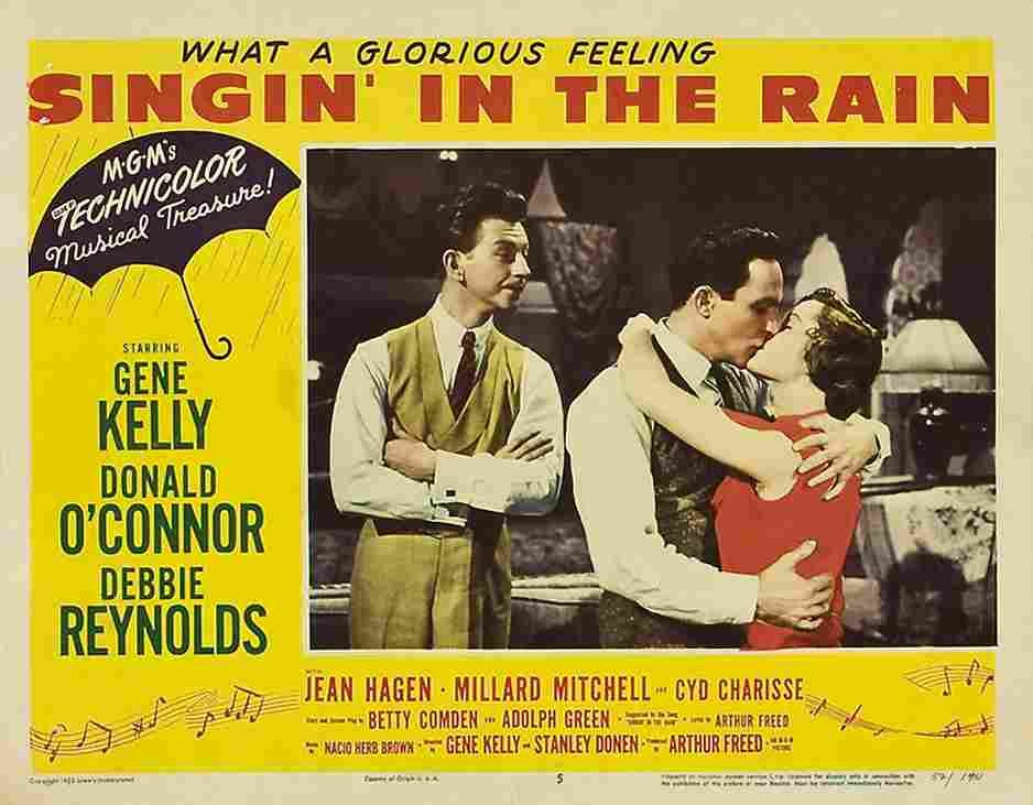 Singin in the Rain 14  film star poster A4 Photo Print