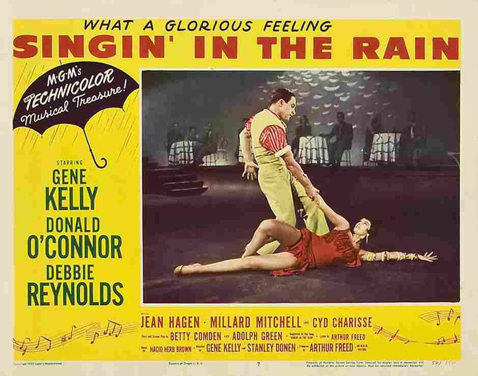 Singin in the Rain 15  film star poster A4 Photo Print