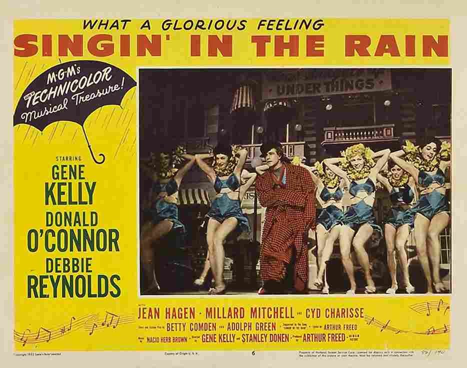 Singin in the Rain 17  film star poster A4 Photo Print