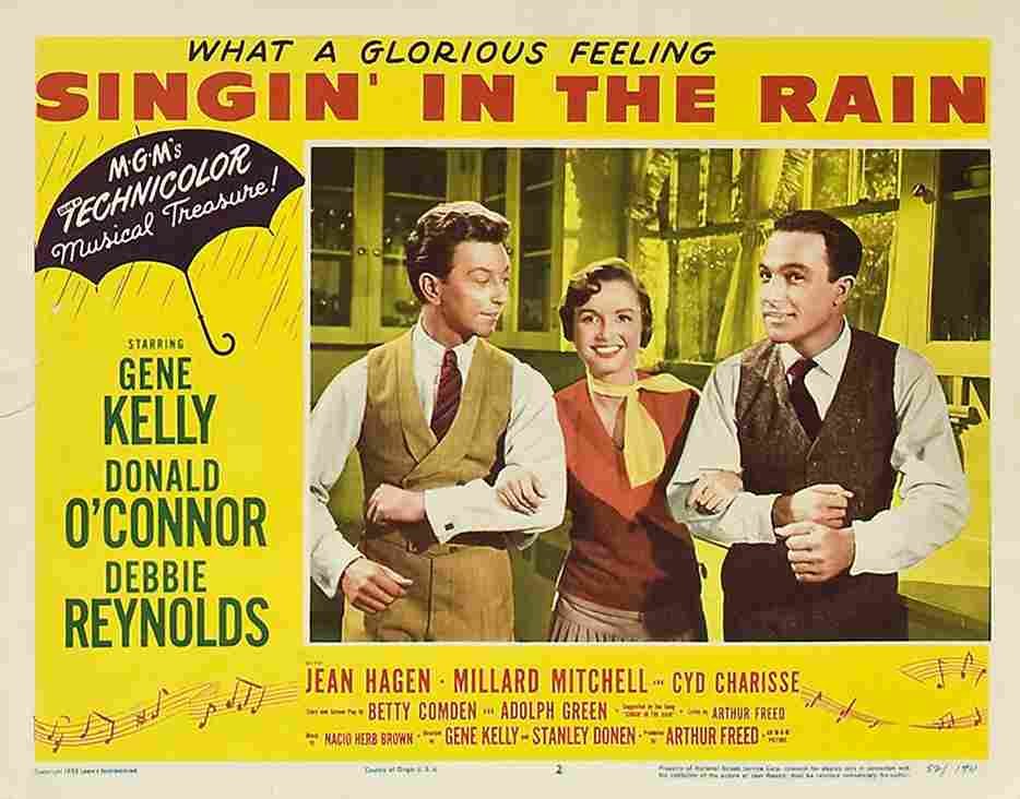 Singin in the Rain 19  film star poster A4 Photo Print