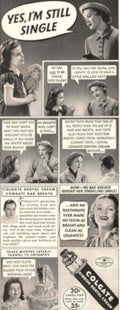 Single Women Cakes 1930s Vintage Retro Advert Poster