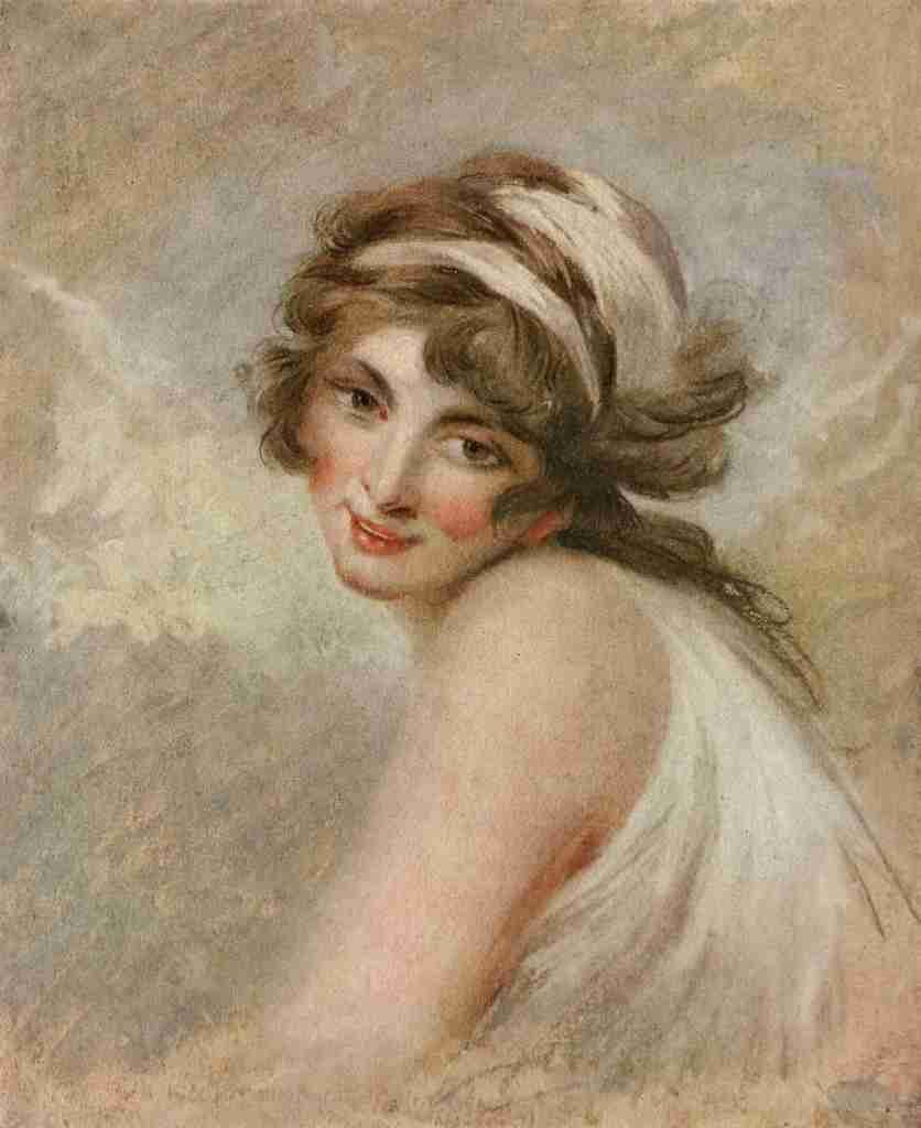Singleton Henry 1766 1839 58 1920 Lady Hamilton A4 Photo Print