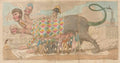 Sinking Parliament Elephant GB Cartoon Vintage Retro Advert Poster