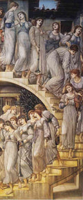 Sir Edward Burne Jones The golden stairs 1880 Burne Jones Sir Edward Burne4 A4 Photo Print