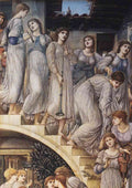 Sir Edward Burne Jones The golden stairs 1880 Burne Jones Sir Edward Burne4 cropped A4 Photo Print