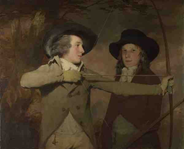 Sir Henry Raeburn 'The Archers' A4 Photo Print